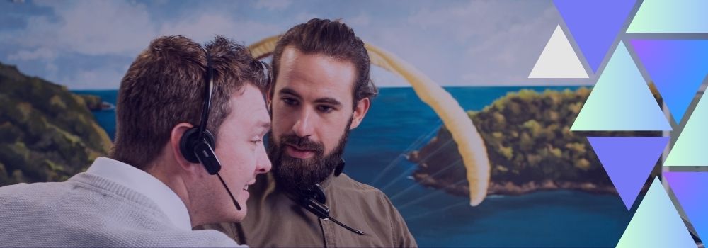 Een Softphone werkt het beste met een headset