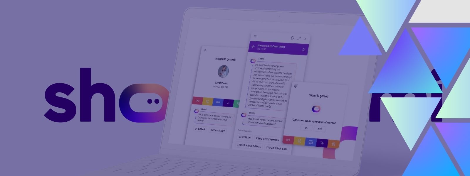Shomi, jouw slimme assistent voor efficiënte communicatie
