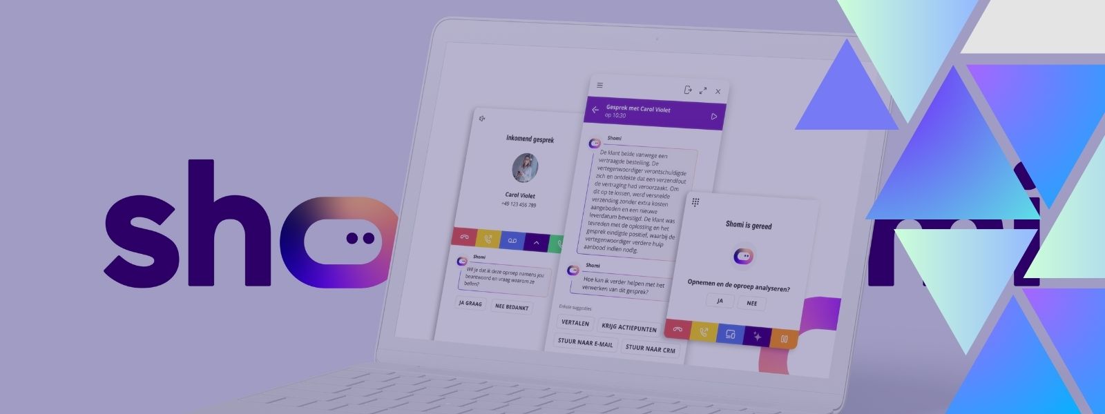 Shomi, jouw slimme assistent voor efficiënte communicatie
