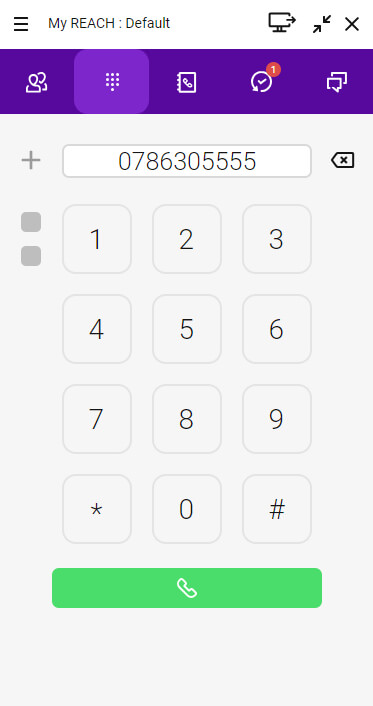Wat is een softphone - toetsenbord